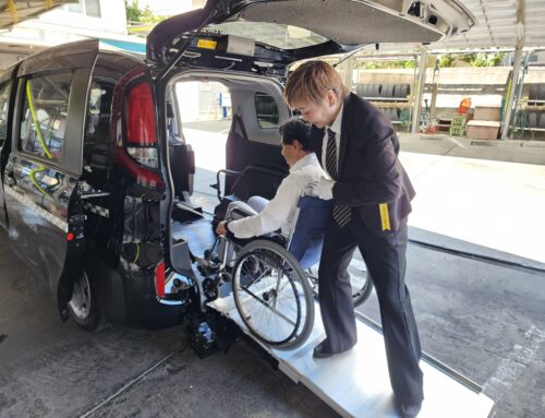 トヨタ・シェンタ　車いす仕様車を導入