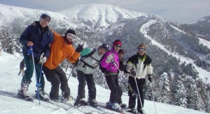 スキー部 群馬県の万座スキー場    