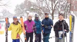 スキー部　福島県の猪苗代スキー場    