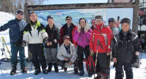 スキー部　新潟県の上越国際スキー場    