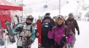 スキー部 新潟県苗場スキー場    