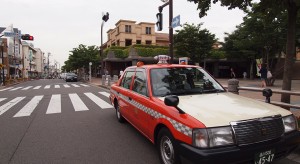 8:30　田園調布から都心方面へ流し営業         