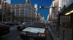 19:00　都心へ向かい流し営業        